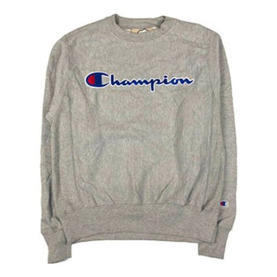 gray champion sweatshirt