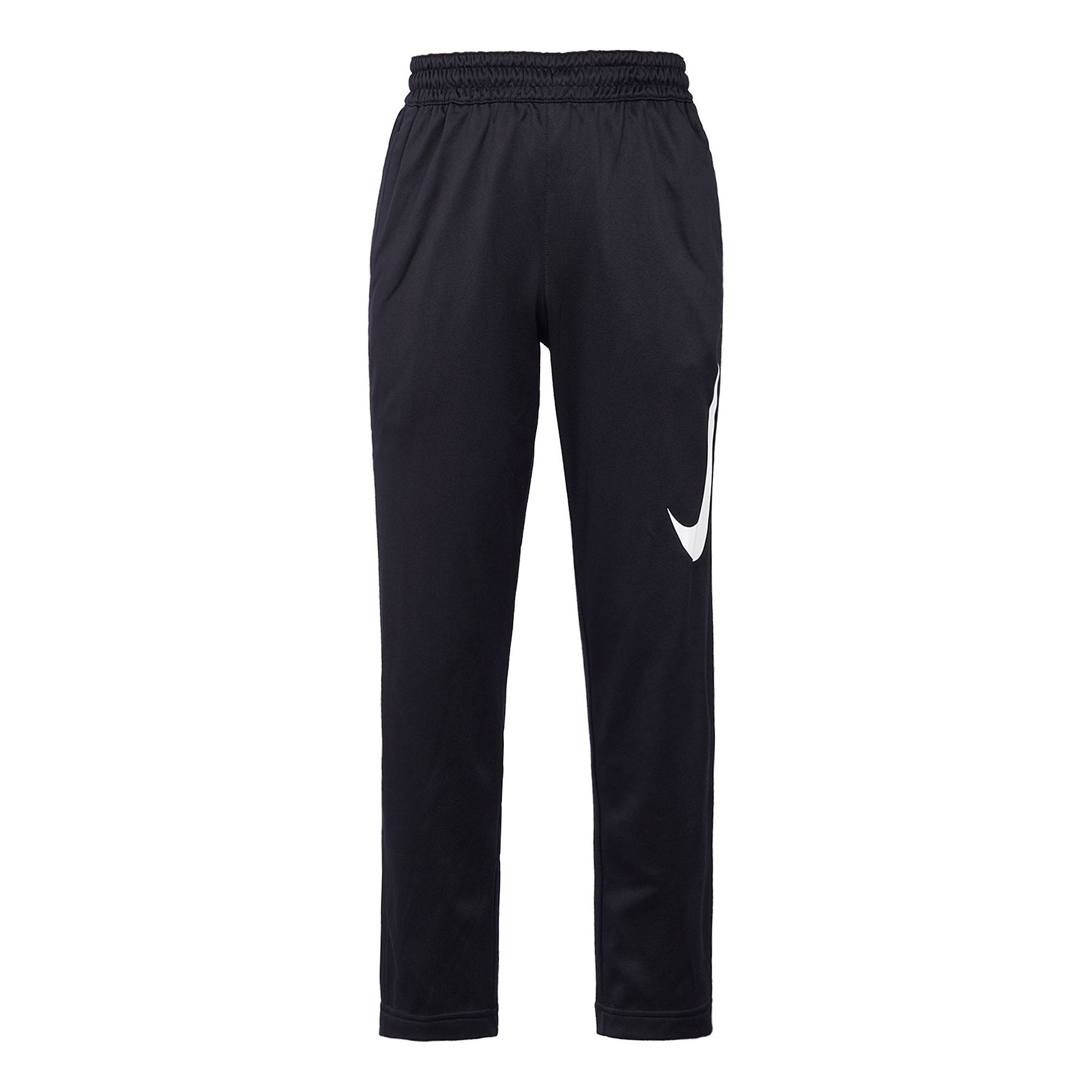 Nike Large Fleece Lined Stay Warm Straight Casual Long Pants Black
