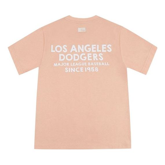 MLB LA Dodgers Los Angeles Dodgers Basic Printing Short Sleeve Unisex Yellow