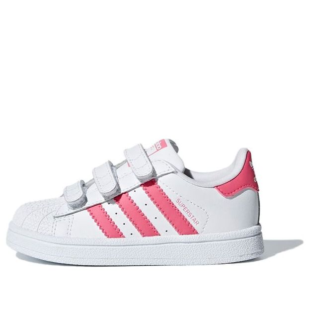 Adidas Originals (ps) Adidas Superstar Cf C 'white Pink'