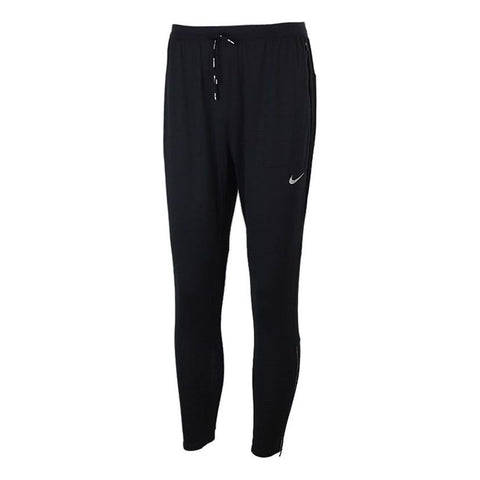 Nike Running Trousers Trail Phenom Elite Knit - Black/Dark Smoke Grey/White