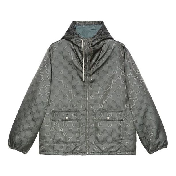 コート GUCCI NYLON FAILLE COAT Gucci Nylon Faille Coat In Black - 39% Off | Editorialist