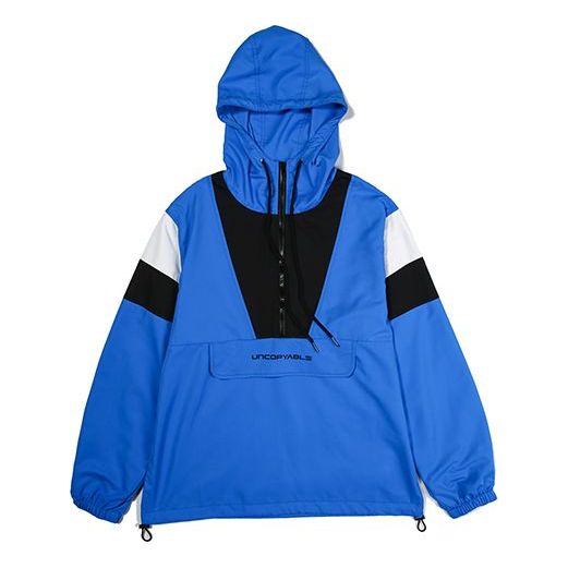 DUEPLAY Space Series Windproof Half Zipper Unisex Blue Jacket ...