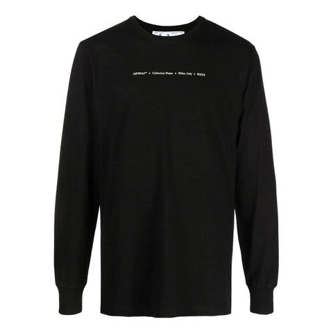 OFF-WHITE Spray Marker T-shirt Black Blue Men's - SS21 - US