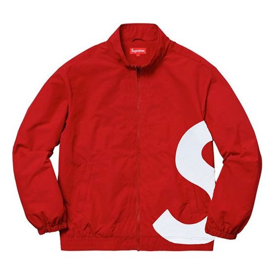 メンズ Supreme supreme S Logo Track Jacket Red - Smallの通販 by べ