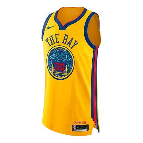 Stephen Curry Golden State Warriors City Edition Nike Dri-Fit NBA Swingman Jersey - Black, S (40)