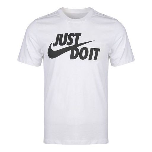 Nike AS Men's Nike Sportswear Tee JUST DO IT SWOOSH White