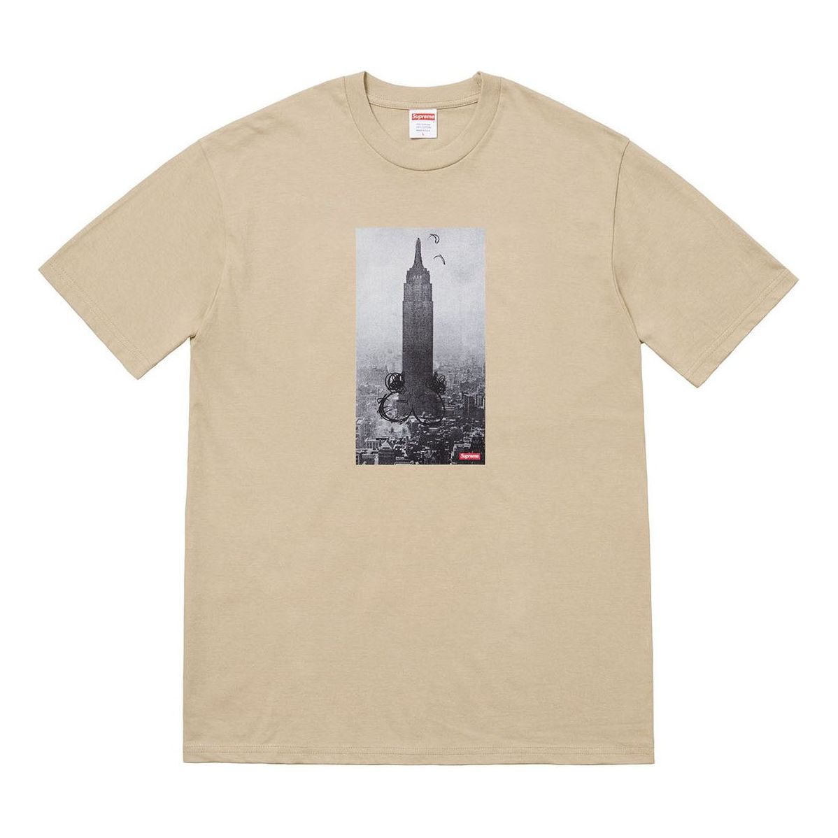 supreme empire state building t shirt