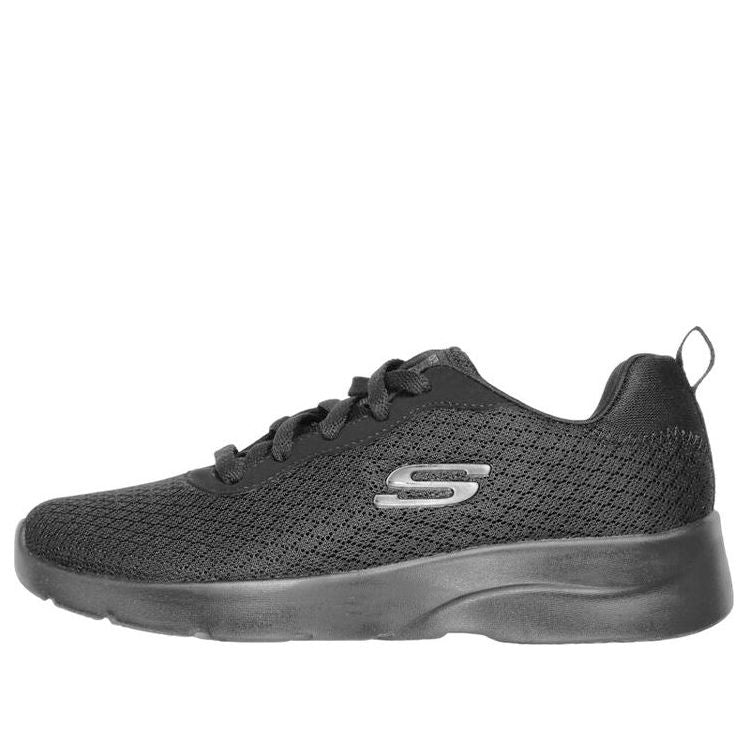 WMNS) Skechers Dynamight 2.0 Low-Top Black 12964-BBK - CREW