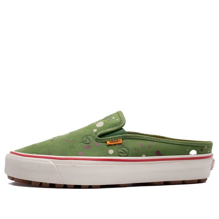 Vans Lqqk Studios X Og Mule Lx 'circle V - Splatter Green'