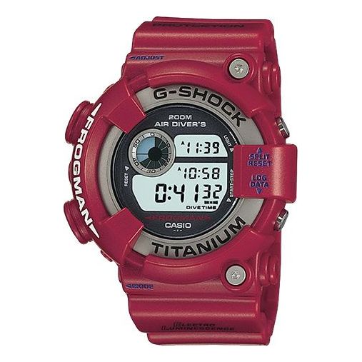 CASIO G Shock FROGMAN Deep-Wine Red Digital DW-8201GF-4JF - KICKS CREW