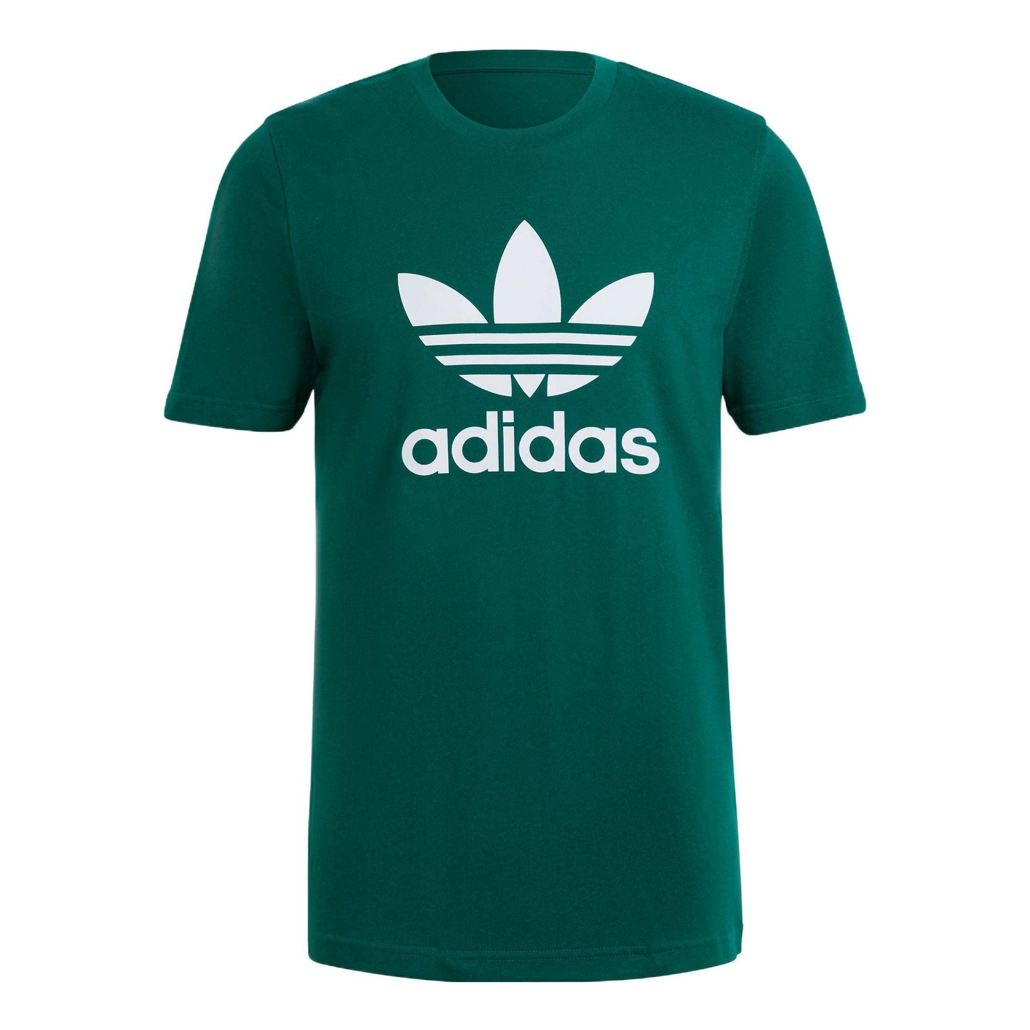 古着 80s USA製 adidas トレフォイル 両面 BIG プリント Tシャツ