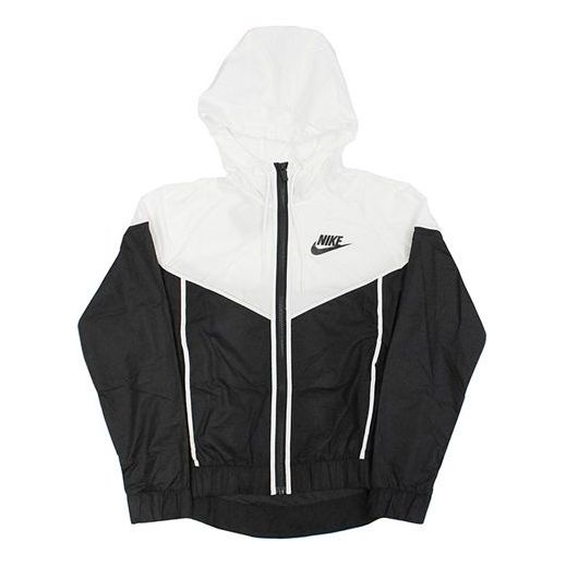 福袋 オンライン WMNS) Nike 883496-011 White/Black Jacket Zip Hat Runner Wind リール