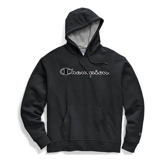 Champion Cursive Alphabet Pattern US Edition Unisex Black GF89H-BKC ...