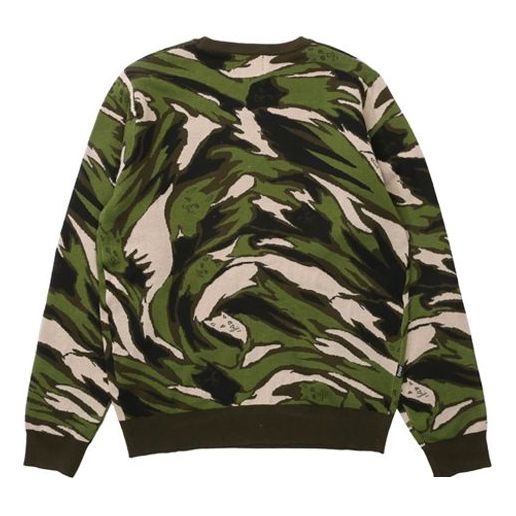 RIPNDIP TIGER NERM KNIT SW Tiger Head Camouflage Long Sleeves Unisex ...