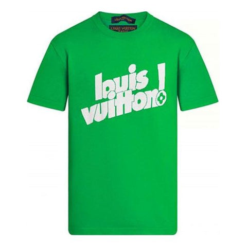 Louis Vuitton Men's SS22 Logo Graffiti Short Sleeve