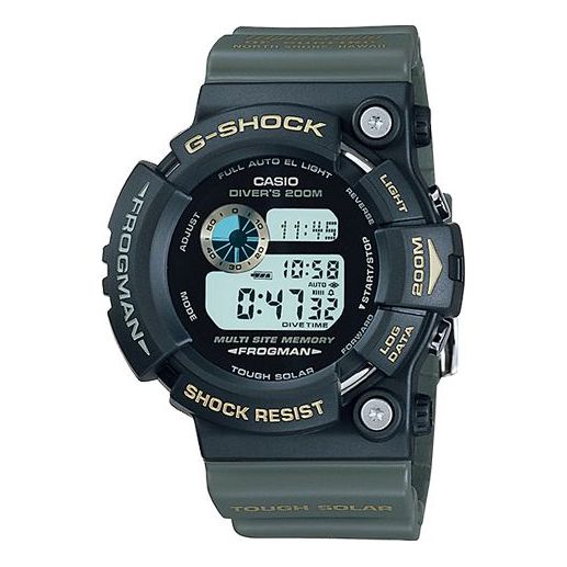 Men's CASIO G Shock FROGMAN Series Watch Mens BlueBlack Digital GW