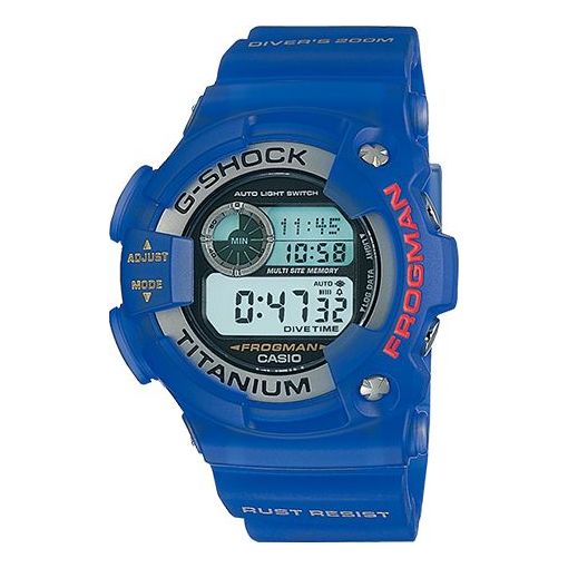 Men's CASIO G Shock FROGMAN Series Watch Mens Blue Digital DW