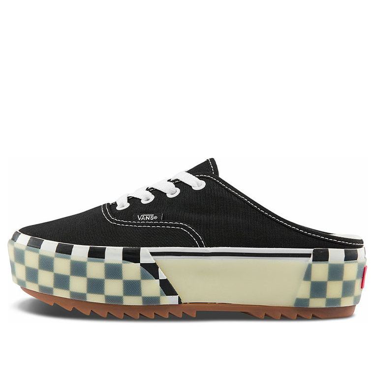 Vans Authentic Mule Stacked 'black White'