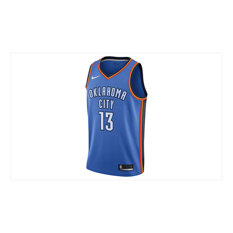 Nike Youth Oklahoma City Thunder Shai Gilgeous-Alexander #2 Dri-Fit Swingman Jersey - Orange - M Each