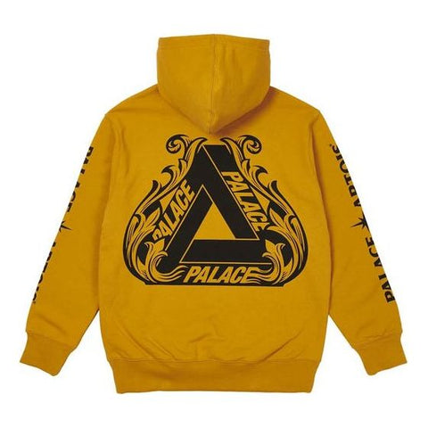 Palace Labyrinth Hood Grey Marl Men's - SS21 - US