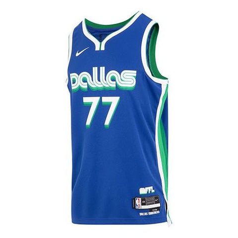 Luka Doncic Autographed 2022-23 Dallas Mavericks City Edition