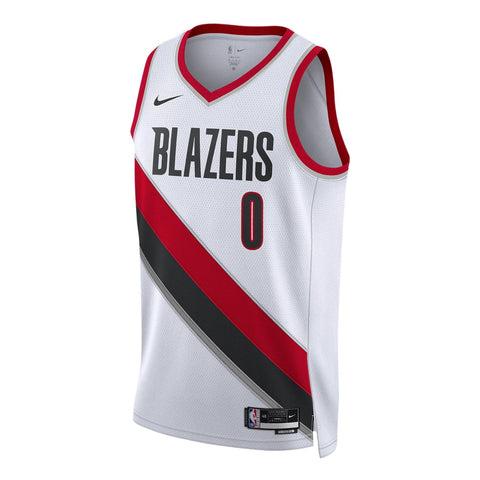 C.J. McCollum Trail Blazers Icon Edition Women's Nike NBA Swingman Jersey.