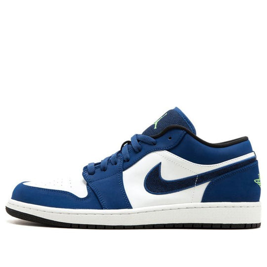 Air Jordan 1 Retro Low 'Insignia Blue' 553558-405 - KICKS CREW