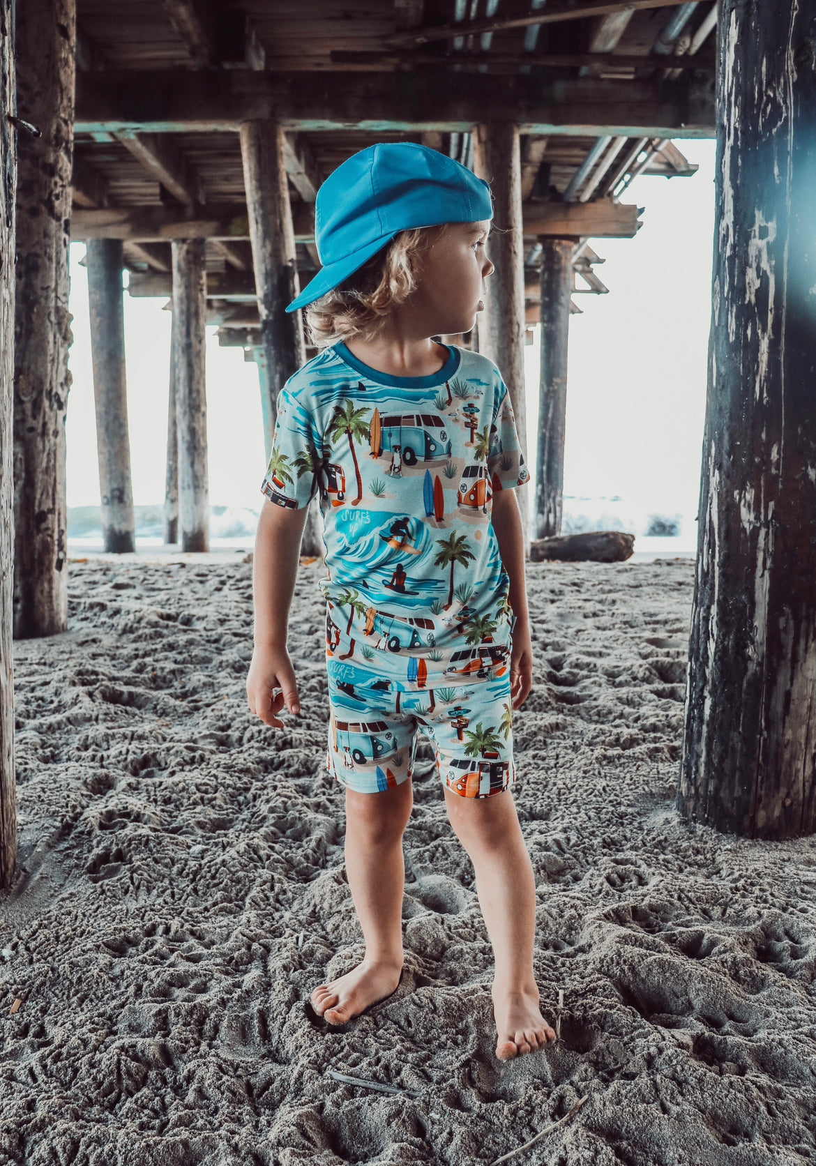 Surfs Up 2 Piece Shorts Set