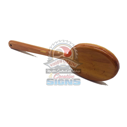 23 Long - Wide Wooden Spanking Paddle – Master Control's Woodshop