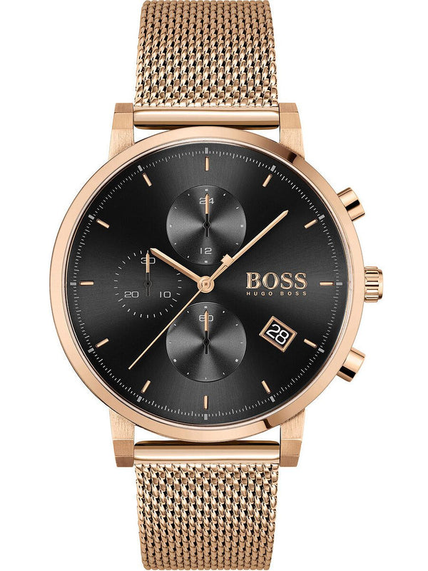 Hugo Boss Admiral Gold Chronograph Men\'s Watch 1513906 – The Watches Men &  CO