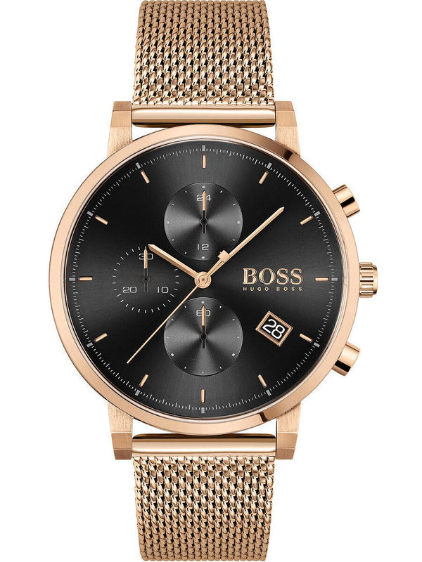 Hugo Boss Admiral Gold Chronograph Men's Watch 1513906 – The Watches Men &  CO