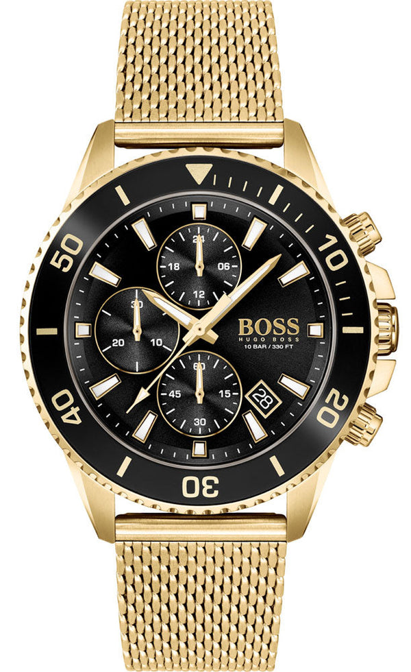 Hugo Boss Energy Gold Chronograph Men's Watch 1513973 – The Watches Men & CO