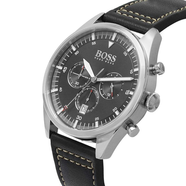 Hugo Boss Pioneer All – Men & The Watch Men\'s Watches 1513714 Black CO