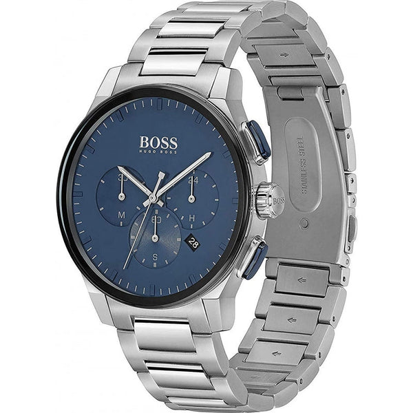 Hugo Boss Energy Chronograph Silver Men's Watch 1513971 – The Watches Men &  CO