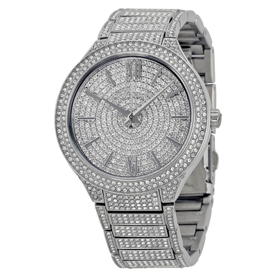 Michael Kors Kerry Crystal Pave Stainless Steel Ladies Watch MK3359 – The Watches  Men & CO