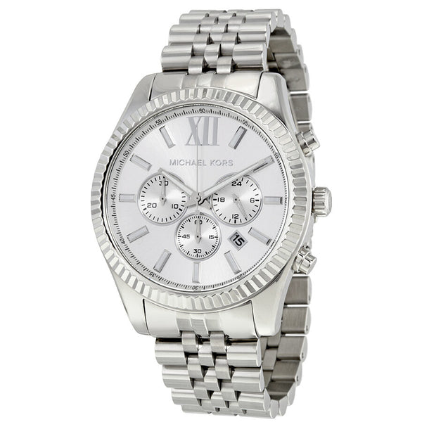 Michael Kors Pennant Chronograph Gunmetal Dial Gunmetal Ion-plated