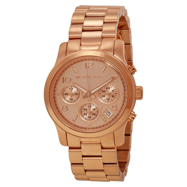 Open Box - Michael Kors Runway Twist Chronograph Gold-tone Ladies Watch  MK3131 OB-MK3131 - Watches - Jomashop