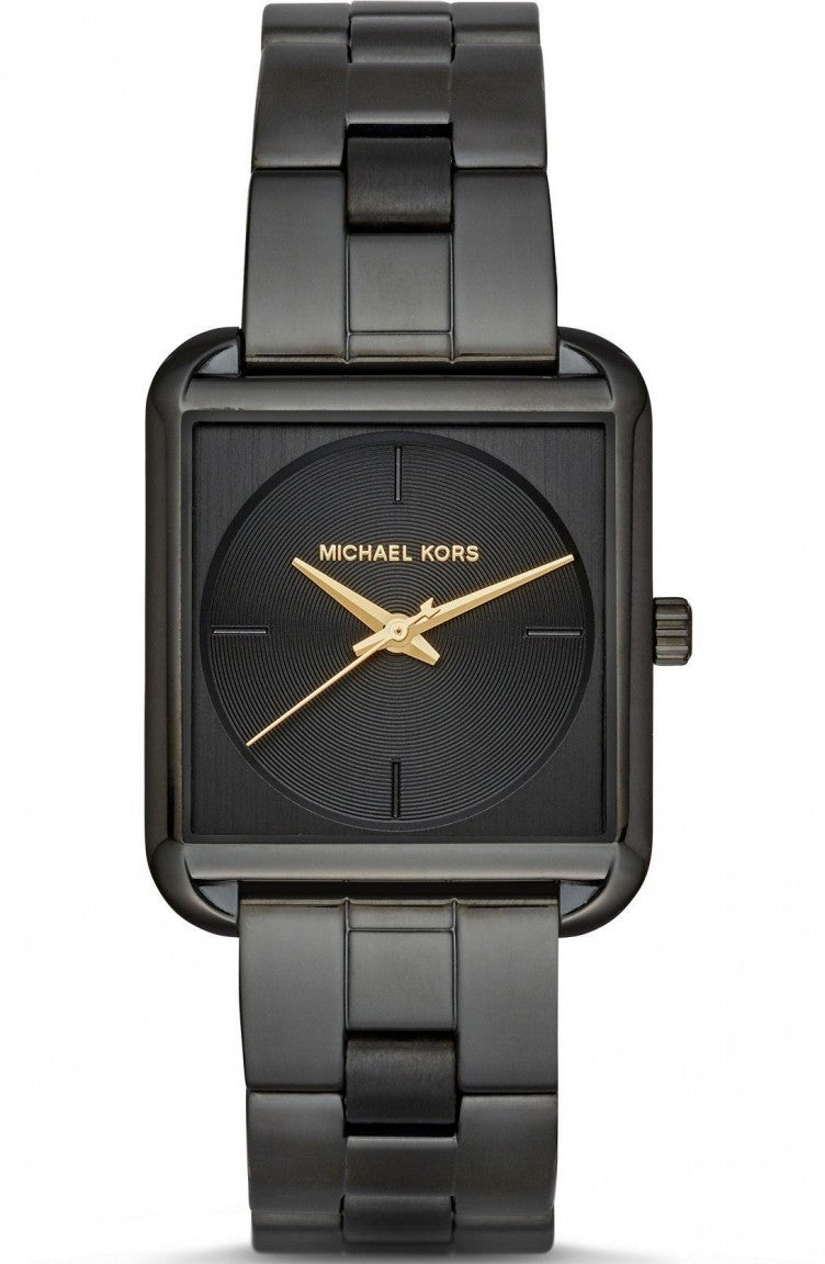 Michael Kors Square Lake Black Tone Women's Watch MK3666 – The Watches Men  & CO