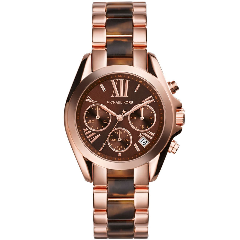 Michael Kors Bradshaw Chronograph Brown Dial Ladies Watch MK5944 – The  Watches Men & CO
