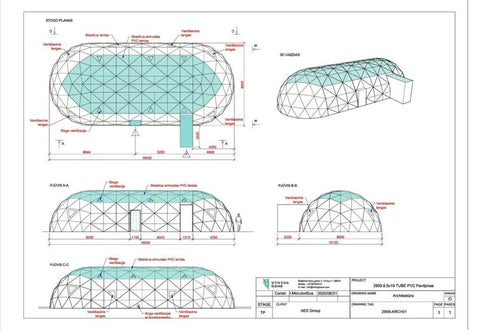 Main Assembly Scheme - Glass Domes & Skylights - Media 9 of 35