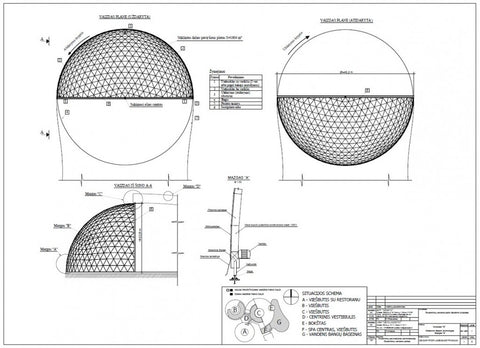 Main Assembly Scheme Glass Domes & Skylights - Media 16 of 35