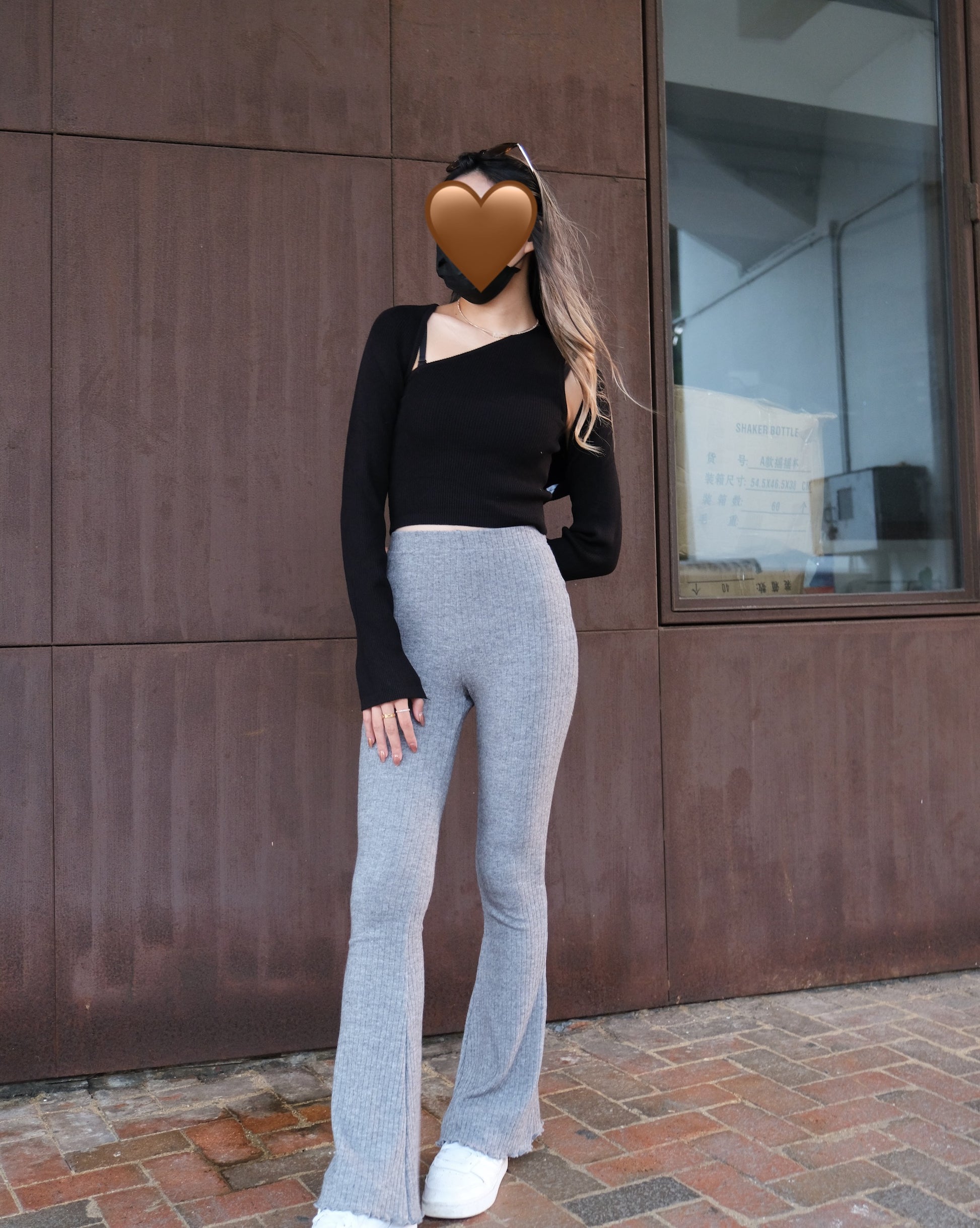 Stretchy Ruffle Flare Pants – We Fell In Love In Reality