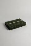 OLYMPIC Bath Mat pair | Moss | 100% GOTS certified Organic Cotton bath mats by BAINA