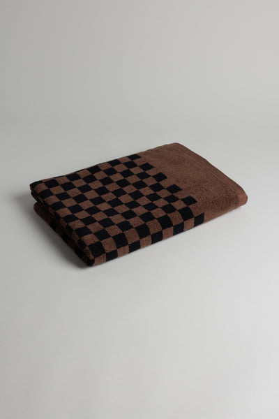 Shop BAINA, ROMAN Organic Cotton Pool Towel, Cedar + Sand · BAINA, Official Online Store