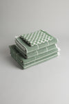 CLASSIC BATHING SET 12 | Sage and Chalk | 100% GOTS certified Organic Cotton towel set by BAINA