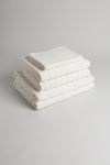 CLASSIC BATHING SET 13 | Ivory | 100% GOTS certified Organic Cotton towel set by BAINA