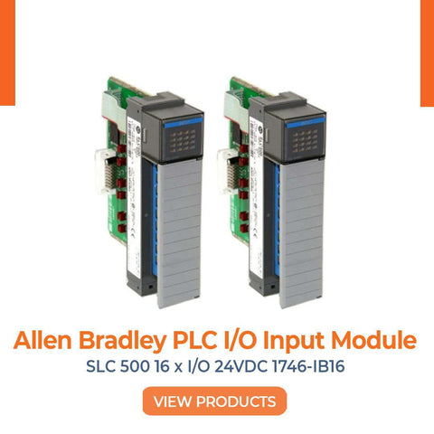 Allen Bradley PLC I/O Input Module SLC 500 16 x I/O 24VDC 1746-IB16