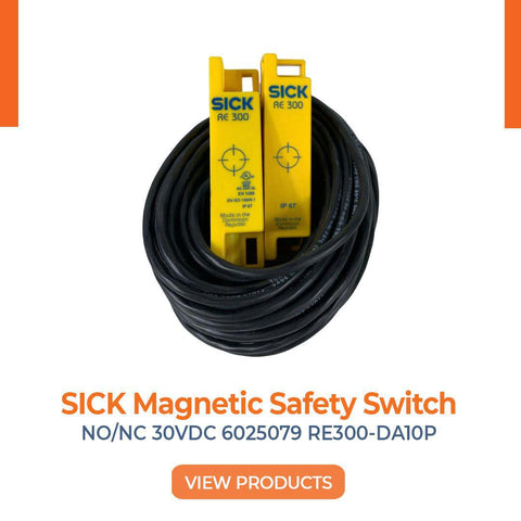 SICK Magnetic Safety Switch NO/NC 30VDC 6025079 RE300-DA10P