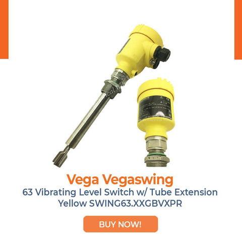 Vega Vegaswing 63 Vibrating Level Switch w/ Tube Extension Yellow SWING63.XXGBVXPR